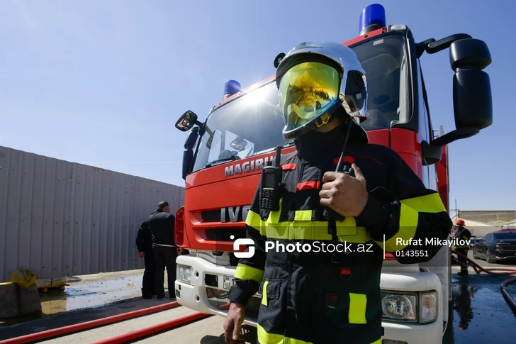 МЧС Азербайджана за неделю осуществило 450 выездов по экстренным вызовам