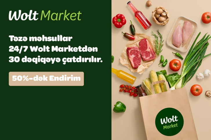 Скидки до 50% и доставка за 30 минут: Wolt Market расширяет ассортимент свежих продуктов