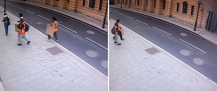 Появились кадры провокации у гостевого дома посольства Азербайджана в Москве