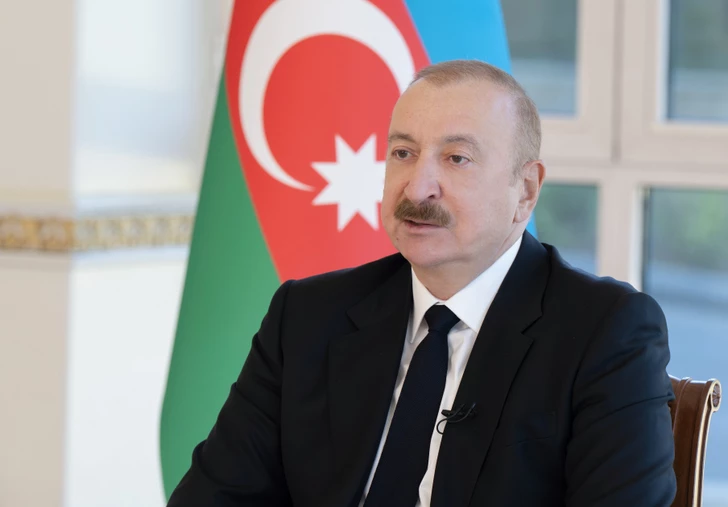 Media.az - Новости Азербайджана - Президент Азербайджана Ильхам Алиев дал интервью местным телеканалам