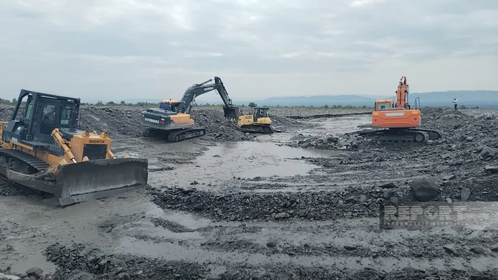 Media.az - Новости Азербайджана - После сильных дождей в Огузском районе усилены меры по борьбе с селевыми потоками