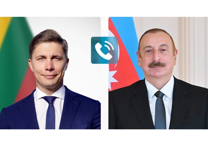 Премьер-министр Литвы позвонил Ильхаму Алиеву