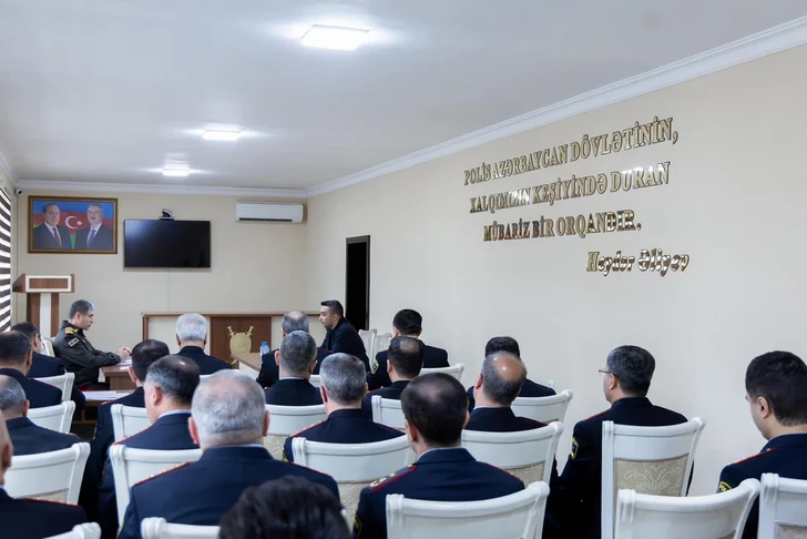 Media.az - Новости Азербайджана - Вилаят Эйвазов провел в Гёйчае очередной прием граждан и строевой смотр