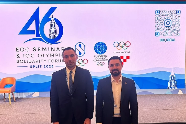 Азер Алиев и Анар Багиров представляют Азербайджан на олимпийском форуме в Хорватии