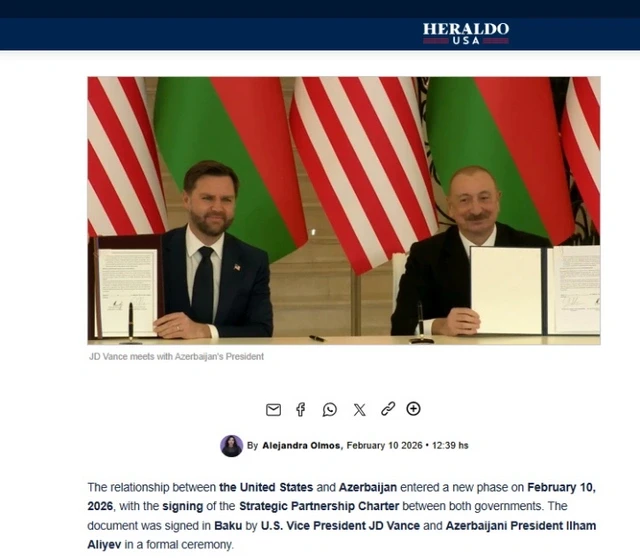 Media.az - Новости Азербайджана - Визит вице-президента США в Азербайджан - в центре внимания мировых медиа