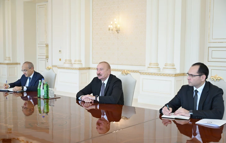 Media.az - Новости Азербайджана - Президент Ильхам Алиев принял делегацию компании John Deere