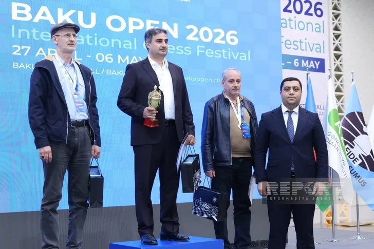 Награждены победители Международного шахматного фестиваля Baku Open 2026