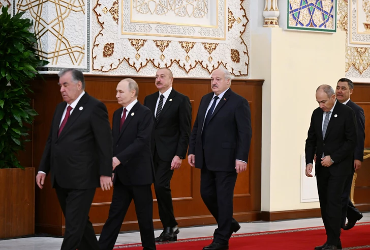 Media.az - Новости Азербайджана - Президент Ильхам Алиев в Душанбе выступил на заседании Совета глав государств СНГ в узком составе