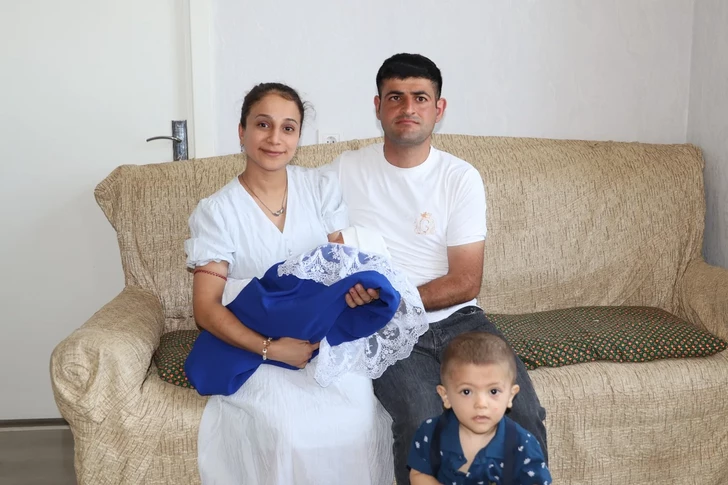 В селе Шушакенд Ходжалинского района родился первый ребенок