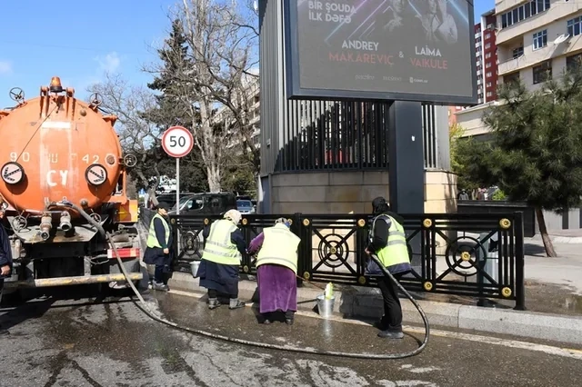 Media.az - Новости Азербайджана - В Баку прошёл масштабный субботник