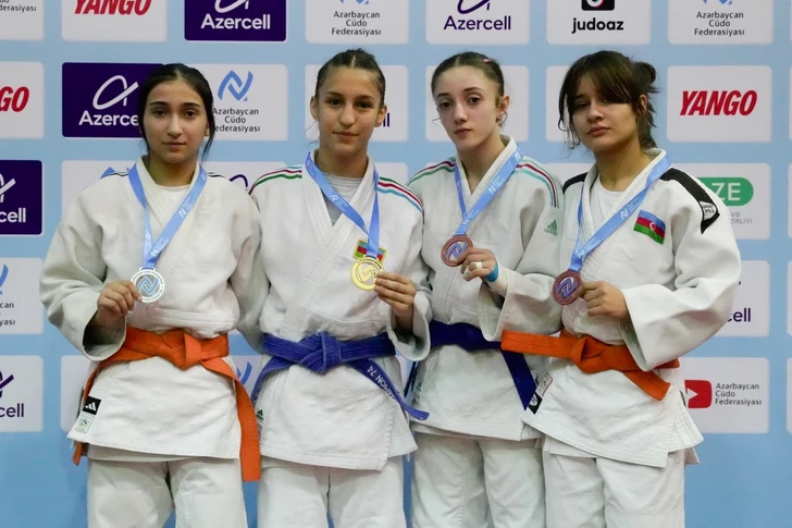Определились еще пять призеров чемпионата Азербайджана по дзюдо U-17