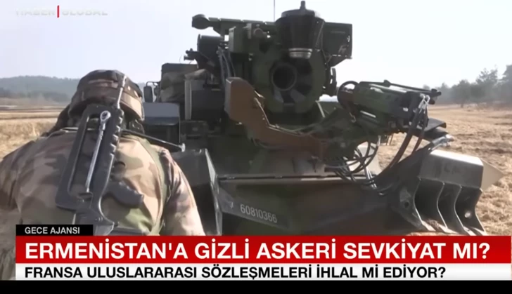 Haber Global опубликовал расследование о поставках военного оборудования Франции в Армению