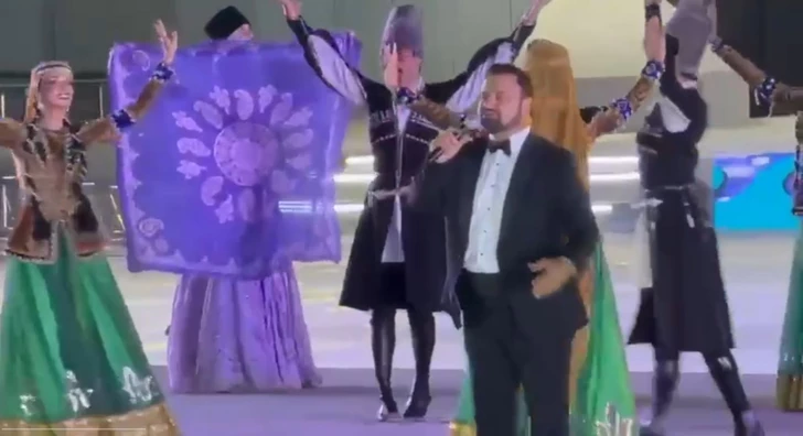 На концерте после встречи лидеров Азербайджана и стран ЦА прозвучала азербайджанская песня