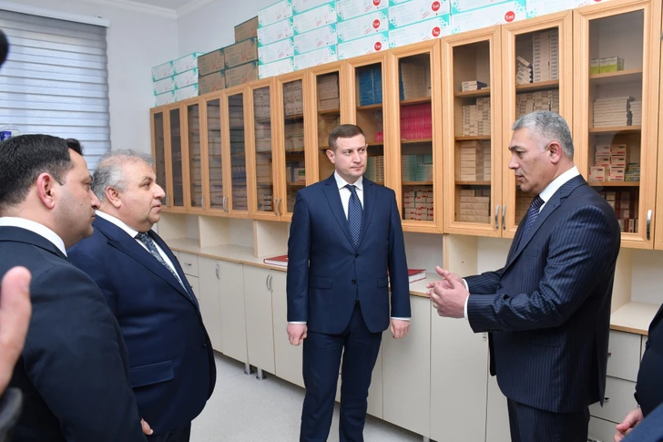 Media.az - Новости Азербайджана - После капитальной реконструкции введена в эксплуатацию Евлахская региональная больница