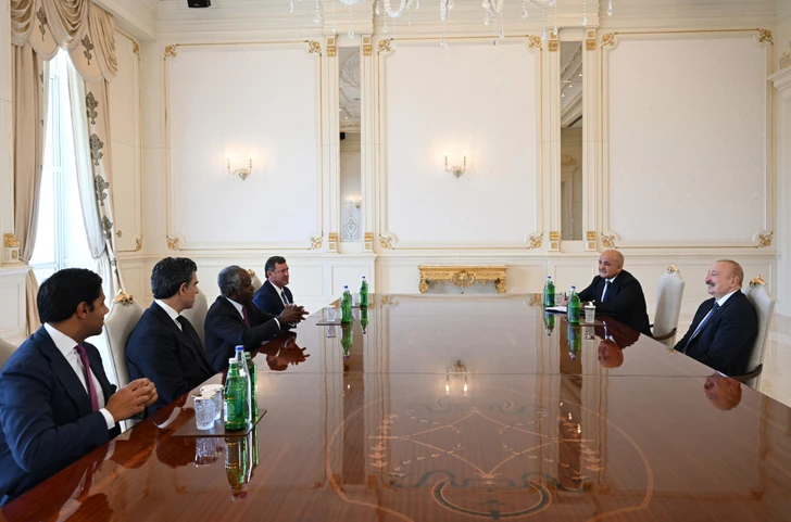 Президент Ильхам Алиев принял главу Global Infrastructure Partners