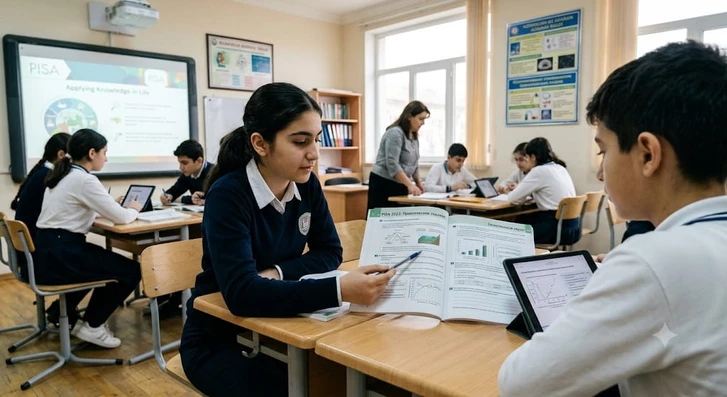 Школьнику важно применять знания в жизни: что показывает PISA и почему это важно для Азербайджана