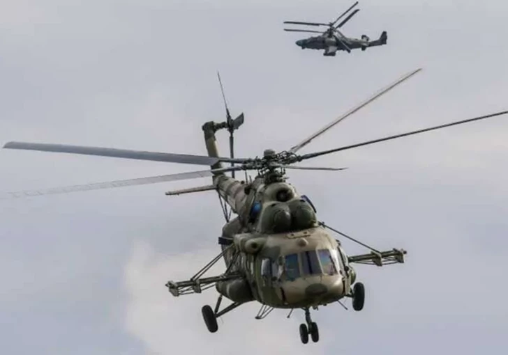 В Украине во время боевого вылета разбился вертолет Ми-8: весь экипаж погиб