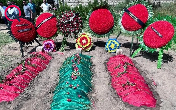 В Барде похоронили отца и двоих детей, накануне утонувших в Хачинчайском водохранилище