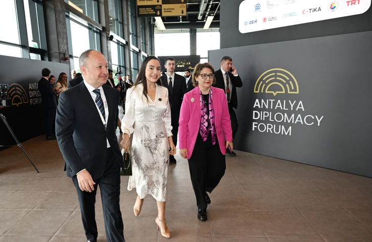 Media.az - Новости Азербайджана - Мехрибан Алиева приняла участие в панельной дискуссии в рамках Анталийского дипломатического форума