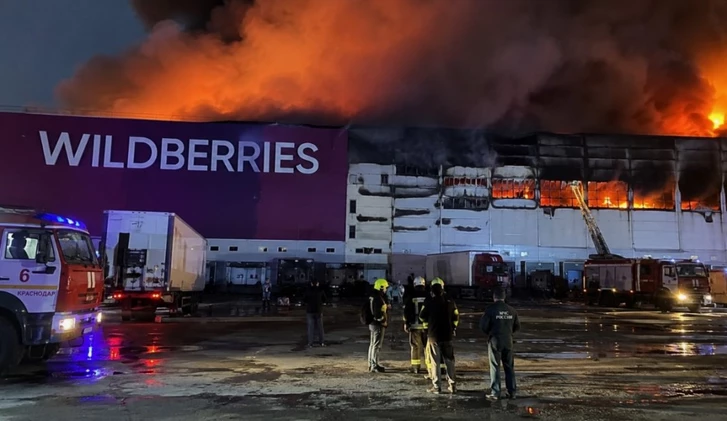 В Тульской области России атакован объект Wildberries