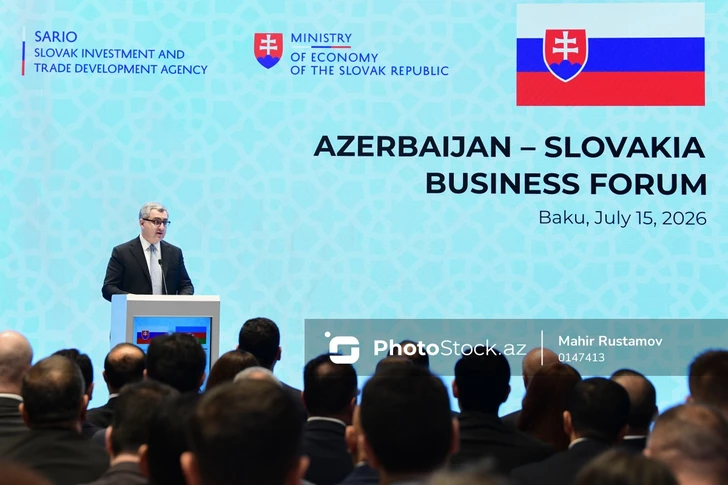 В Баку проходит азербайджано-словацкий бизнес-форум