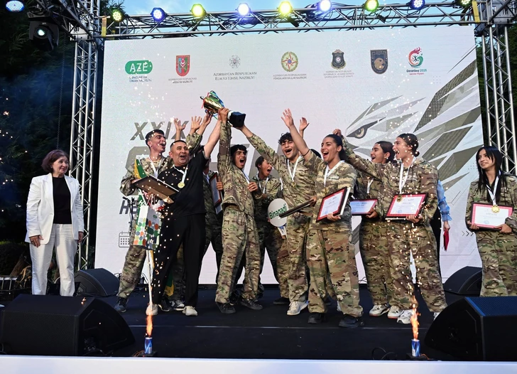 В Геранбойском районе прошел финал военно-спортивной игры «Шахин»