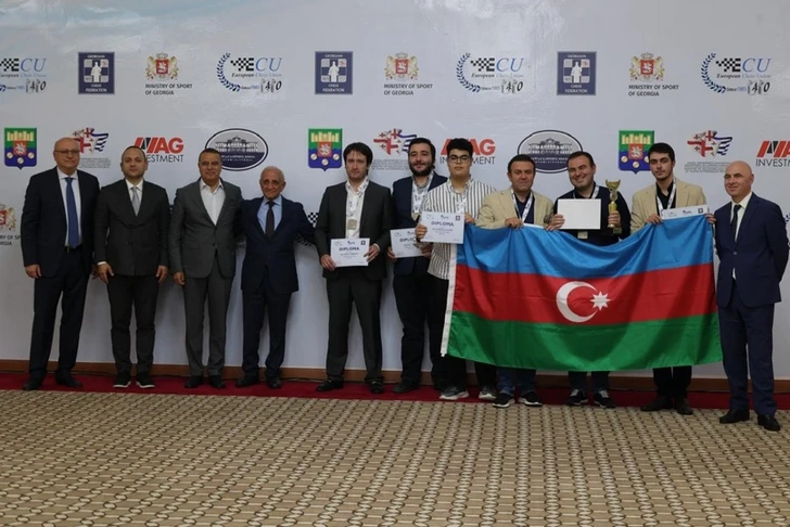 Азербайджанские шахматисты завоевали медали на чемпионате Европы в Грузии