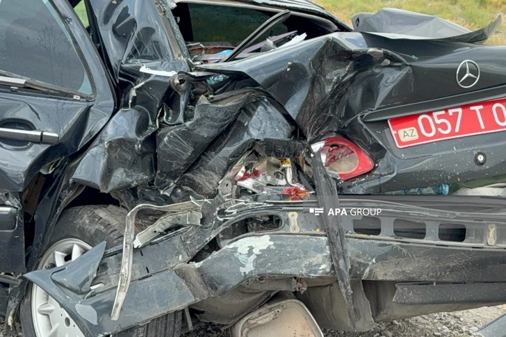 Media.az - Новости Азербайджана - В Уджаре столкнулись Mercedes и Hyundai: пострадали шесть человек