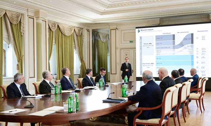 Media.az - Новости Азербайджана - Ильхам Алиев провел совещание, посвященное вопросам сельского хозяйства