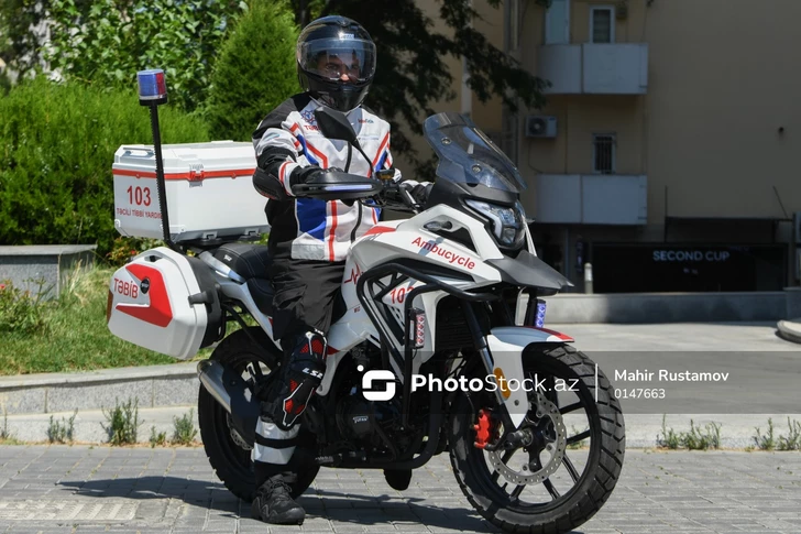 Media.az - Новости Азербайджана - Ambucycle: в Азербайджане впервые запустят мотоциклы скорой помощи