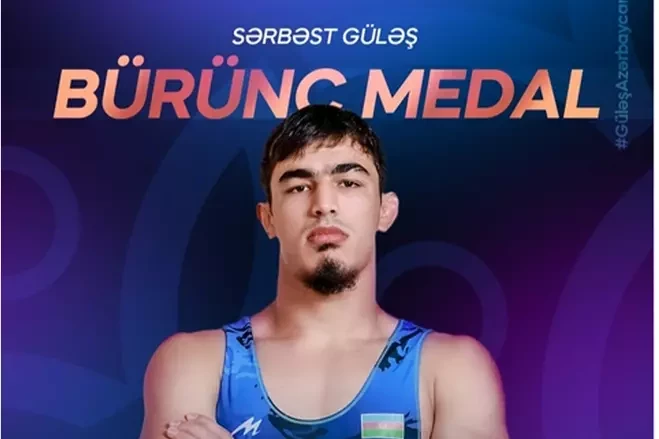 Азербайджанский борец взял бронзу чемпионата мира в Сербии