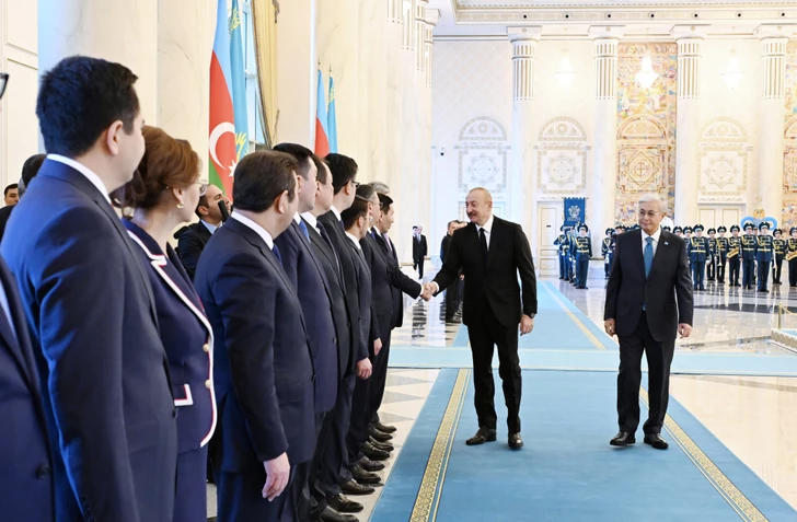 Media.az - Новости Азербайджана - Казахстан: в Астане проходит официальная встреча Ильхама Алиева