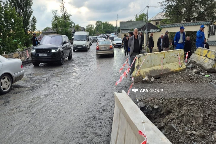 Media.az - Новости Азербайджана - Дворы ушли под воду: сильные ливни вызвали сель в Габале