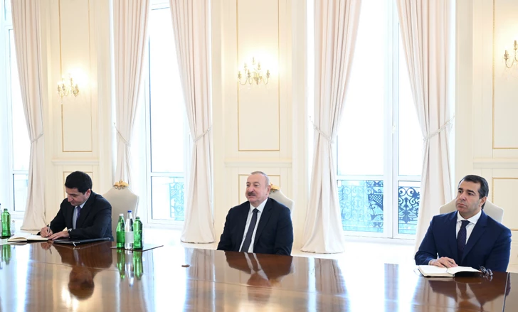 Media.az - Новости Азербайджана - Президент Ильхам Алиев принял делегацию парламента Хорватии