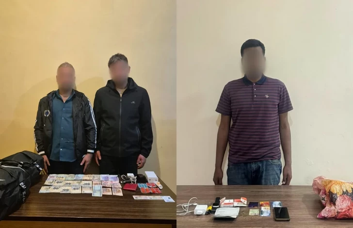 Сотрудники ГПС Азербайджана задержали иностранцев при попытке незаконного пересечения границы