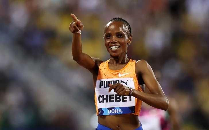 Кенийка Чебет побила мировой рекорд в беге на 10 000 м