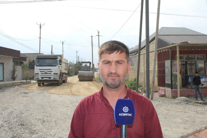 Media.az - Новости Азербайджана - В Хачмазском районе ремонтируют дорогу, соединяющую 13 сел