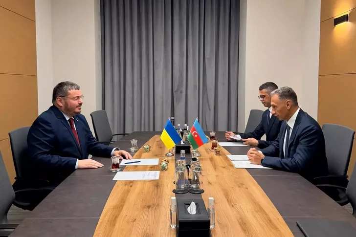 Посол Украины провел встречу с министром цифрового развития Азербайджана