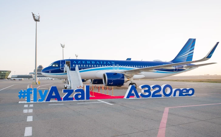 Media.az - Новости Азербайджана - AZAL: Второй новый Airbus A320neo прибыл в Баку в этом году