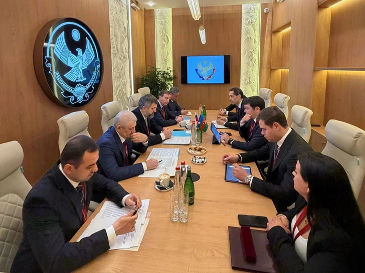 Делегация Азербайджана принимает участив в ПМЭФ-2026 в Санкт-Петербурге