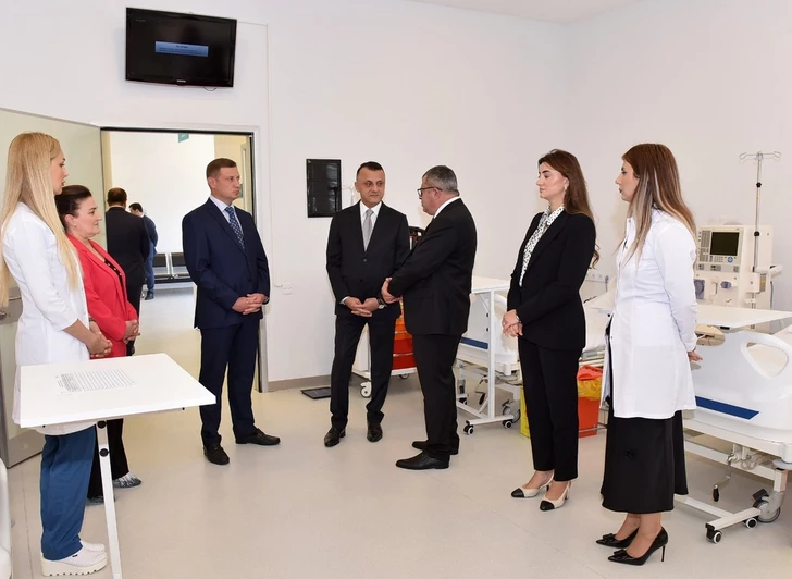 В Сумгайытском медицинском центре начало работу новое отделение гемодиализа