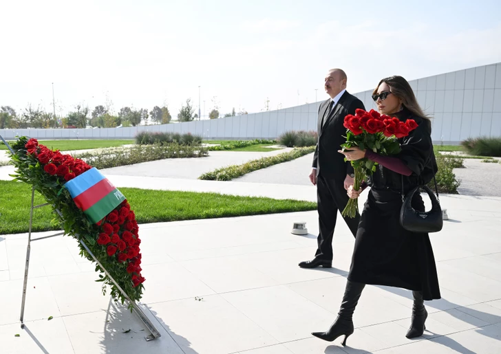 Media.az - Новости Азербайджана - Открытие Музея Победы в Баку: Президент и первая леди