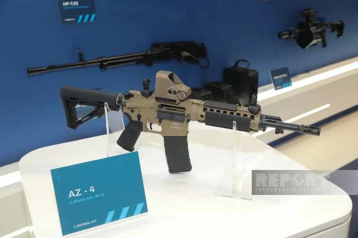 Азербайджан представил новый автомат AZ-4 на выставке ADEX-2026