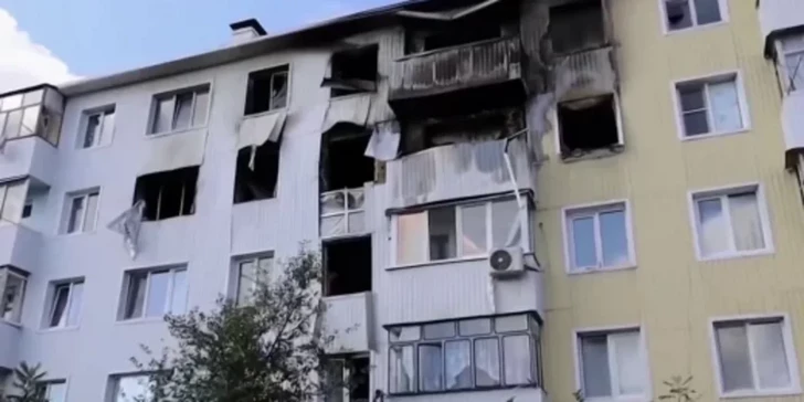 Media.az - Новости Азербайджана - В Мингячевире произошёл пожар в многоэтажном жилом доме