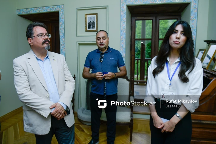 Media.az - Новости Азербайджана - Аккредитованные в Азербайджане дипломаты возвращаются из Агдама в Баку на скоростном поезде