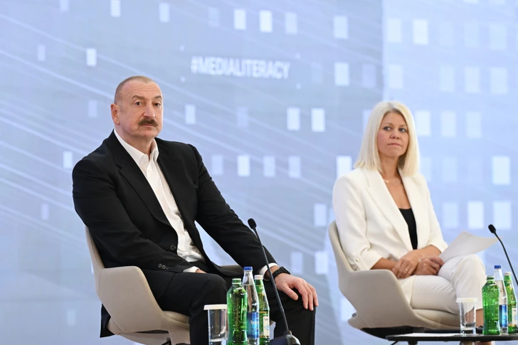 Media.az - Новости Азербайджана - Ильхам Алиев выступил на открытии  III Шушинского глобального медиафорума
