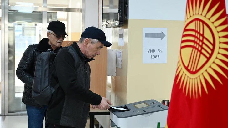 В Кыргызстане завершилось голосование на выборах в парламент
