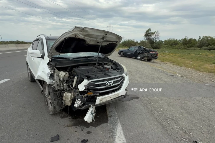 Media.az - Новости Азербайджана - В Уджаре столкнулись Mercedes и Hyundai: пострадали шесть человек