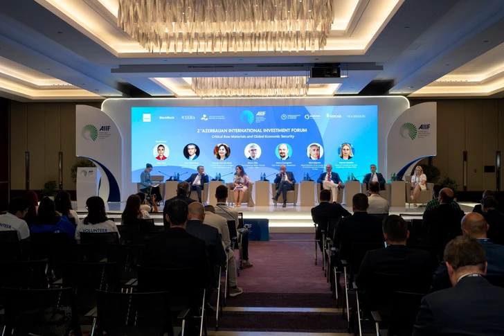 Media.az - Новости Азербайджана - В рамках AIIF 2026 обсудили критические минеральные ресурсы и глобальную экономическую безопасность