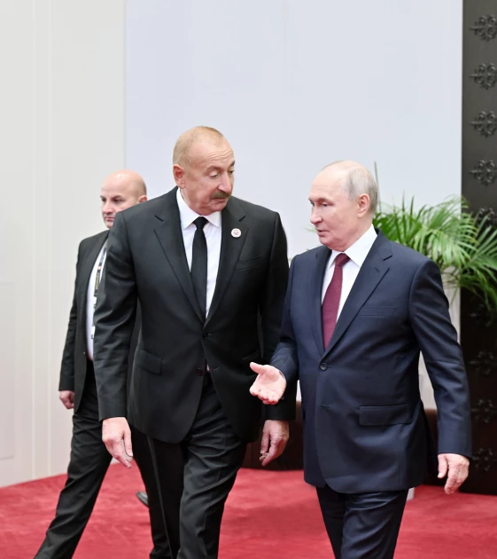 Media.az - Новости Азербайджана - Президент Ильхам Алиев выступил на встрече в формате «ШОС плюс» в Бишкеке